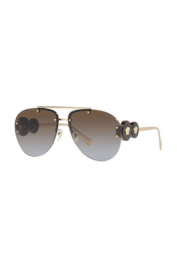 Versace okulary przeciwsłoneczne 0VE2250 złoty AA00