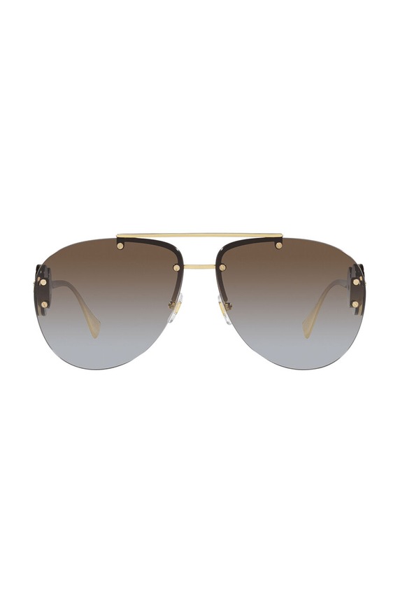 Akcesoria Versace okulary przeciwsłoneczne 0VE2250 złoty