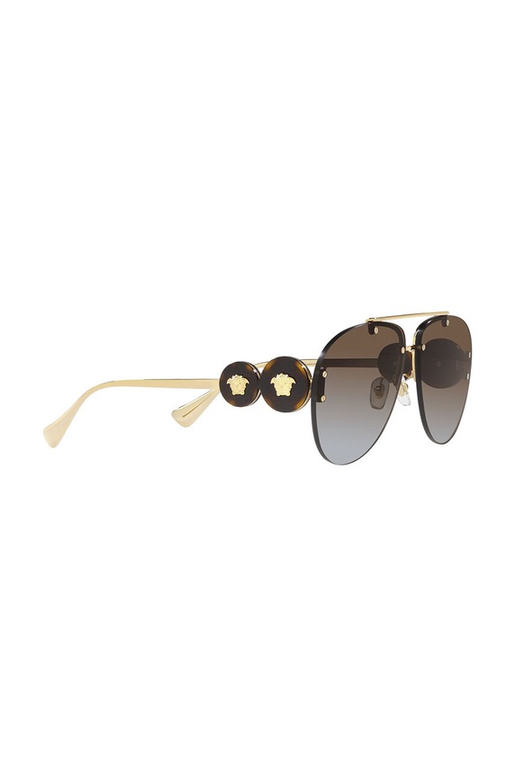 Versace okulary przeciwsłoneczne złoty 0VE2250