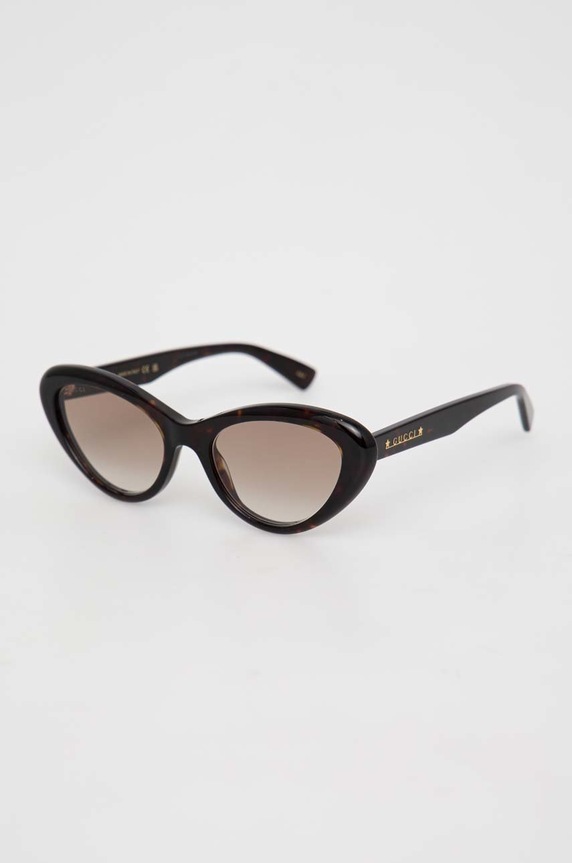 Sluneční brýle Gucci GG1170S hnědá AA00