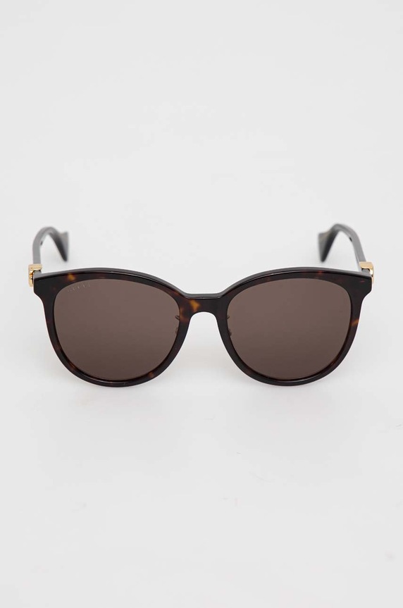 Doplnky Slnečné okuliare Gucci GG1180SK GG1180SK hnedá