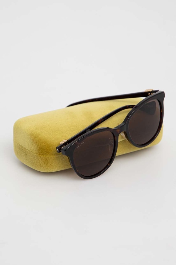 Slnečné okuliare Gucci GG1180SK GG1180SK hnedá