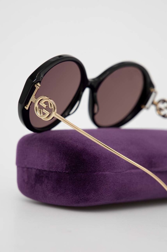 Gucci okulary przeciwsłoneczne GG1202S czarny