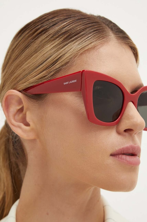 Sluneční brýle Saint Laurent SL.552 červená