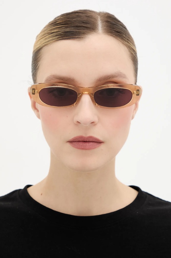 Saint Laurent ochelari de soare SHADE SL.557.SHADE bej