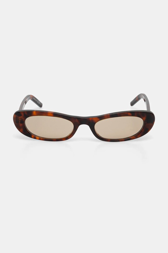 Akcesoria Saint Laurent okulary przeciwsłoneczne SHADE SL.557.SHADE brązowy