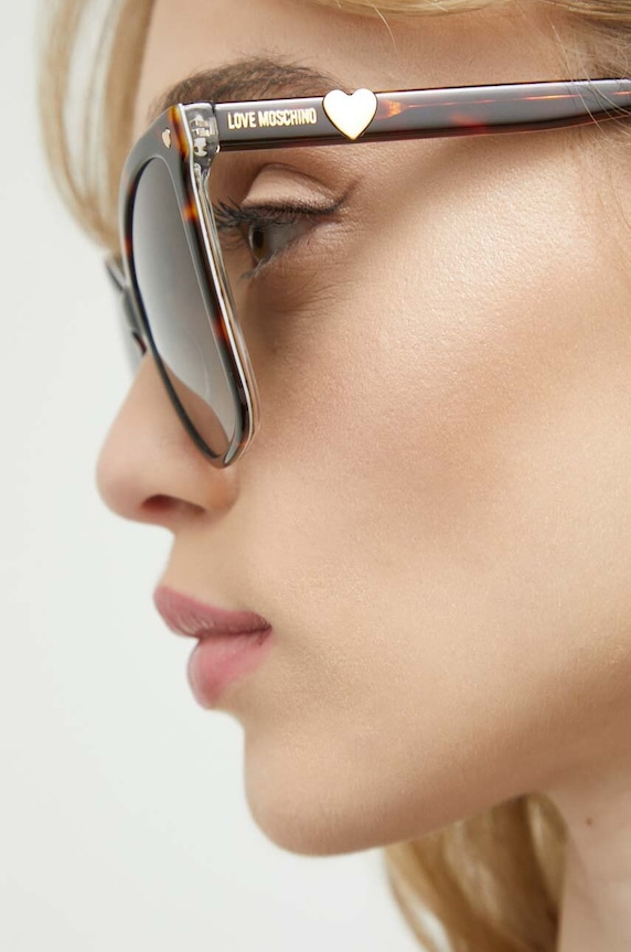 Love Moschino okulary przeciwsłoneczne brązowy MOL045/S