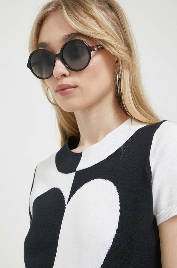 Sluneční brýle Love Moschino gradientní černá MOL050/S
