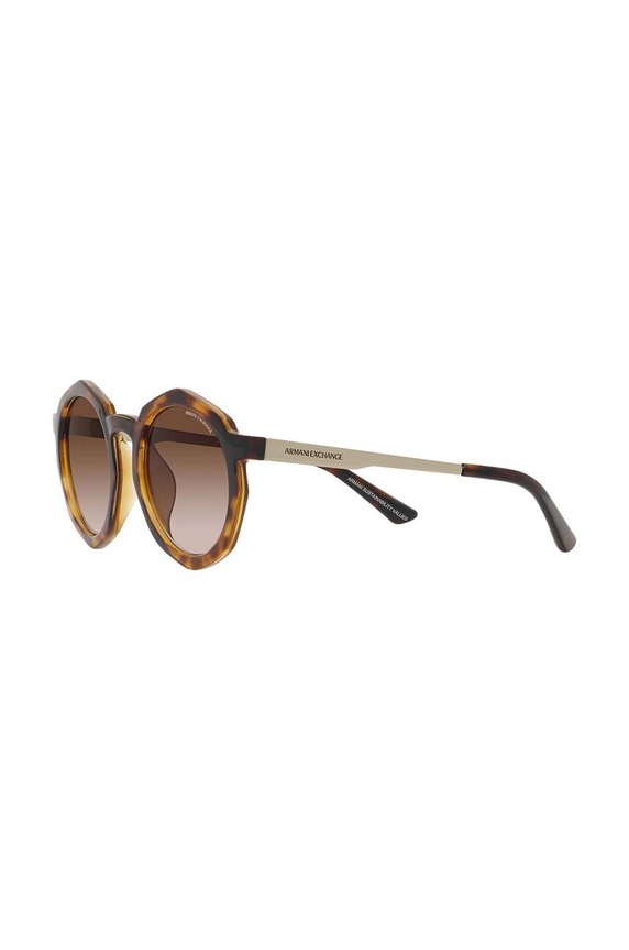 Armani Exchange okulary przeciwsłoneczne brązowy 0AX4132SU