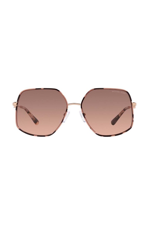 Michael Kors okulary przeciwsłoneczne EMPIRE BUTTERFLY 0MK1127J brązowy AA00