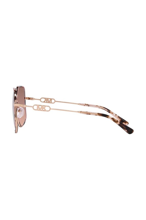 Michael Kors okulary przeciwsłoneczne EMPIRE BUTTERFLY 0MK1127J brązowy