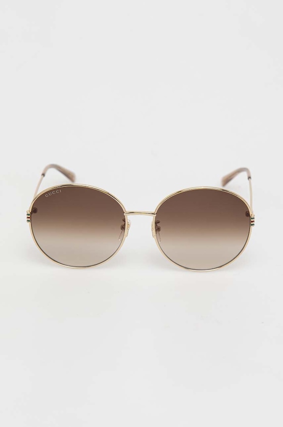 Akcesoria Gucci okulary przeciwsłoneczne GG1281SK złoty