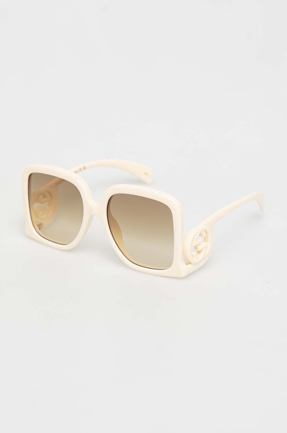 Gucci okulary przeciwsłoneczne GG1326S beżowy AA00