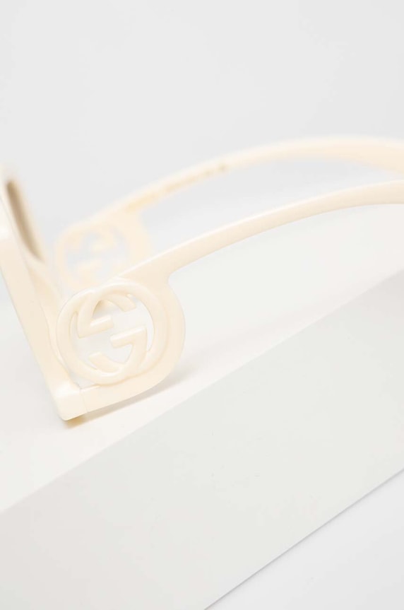 Gucci okulary przeciwsłoneczne beżowy GG1326S