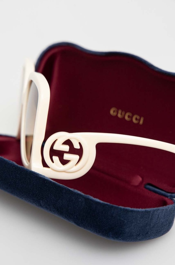 Gucci okulary przeciwsłoneczne GG1326S beżowy