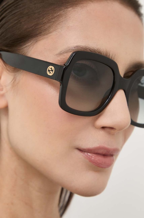 Gucci okulary przeciwsłoneczne GG1337S czarny