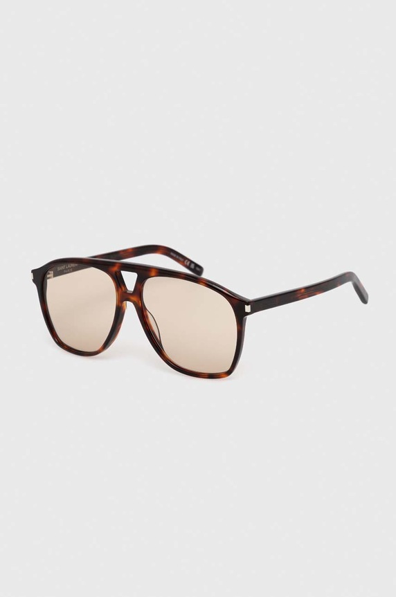 Солнцезащитные очки Saint Laurent SL.596.DUNE коричневый AA00