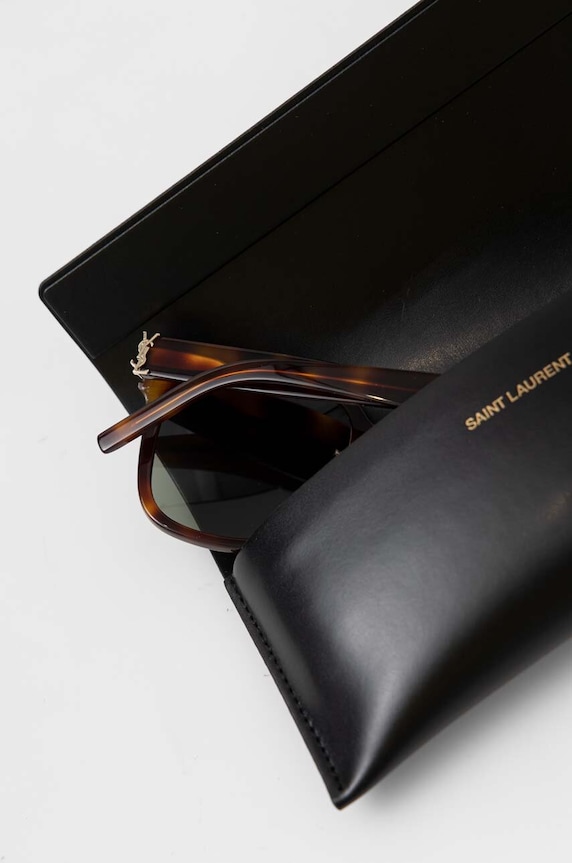 Sluneční brýle Saint Laurent SL.M105/F hnědá