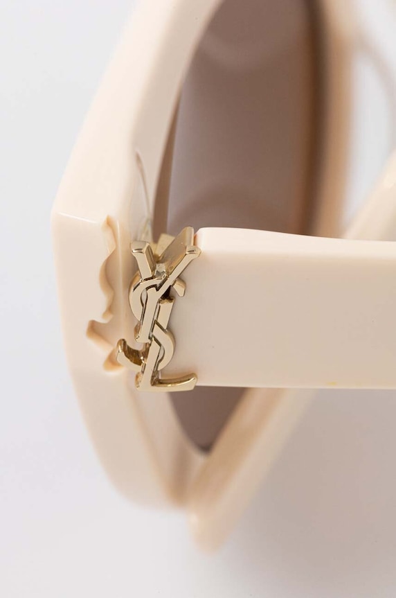 Sluneční brýle Saint Laurent béžová SL.M115