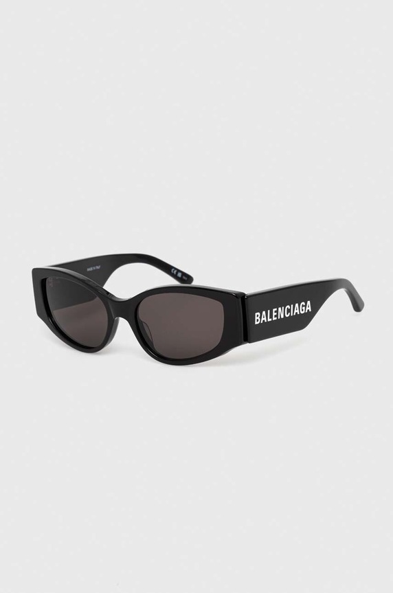 Balenciaga okulary przeciwsłoneczne BB0258S czarny AA00