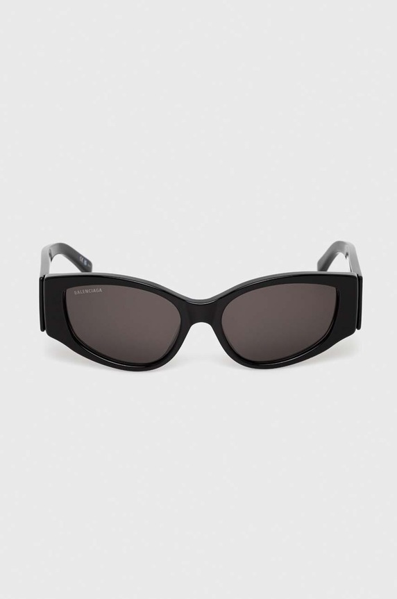 Akcesoria Balenciaga okulary przeciwsłoneczne BB0258S czarny