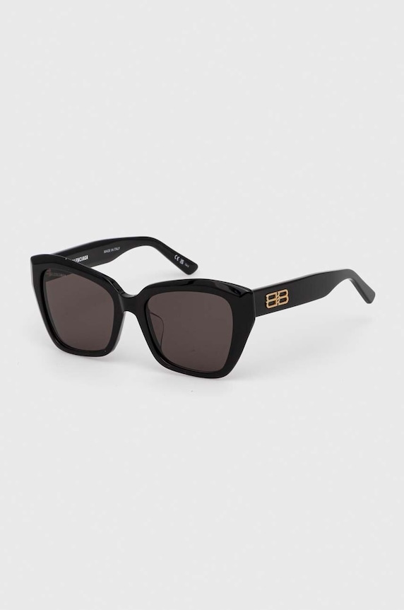 Balenciaga okulary przeciwsłoneczne BB0273SA czarny AA00