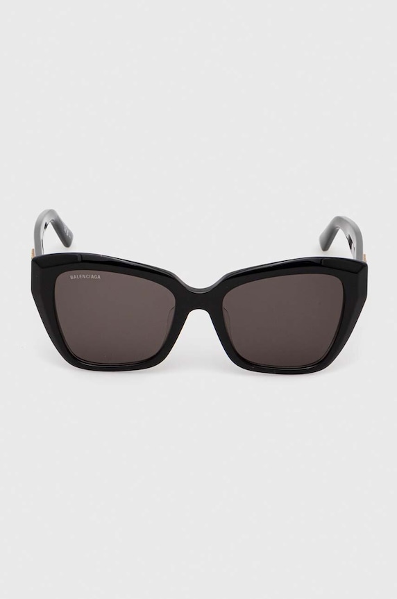 Akcesoria Balenciaga okulary przeciwsłoneczne BB0273SA czarny