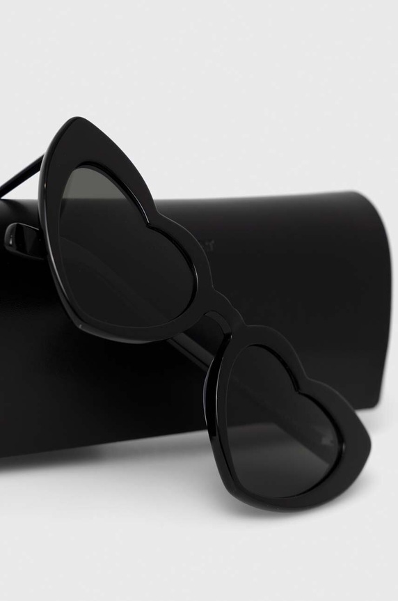 Saint Laurent okulary przeciwsłoneczne LOULOU czarny SL.181.LOULOU