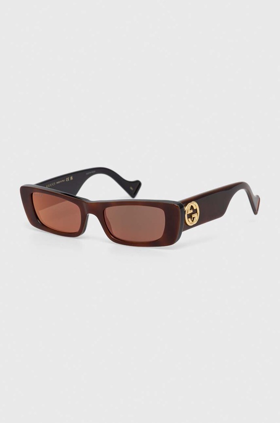 Akcesoria Gucci okulary przeciwsłoneczne GG0516S brązowy