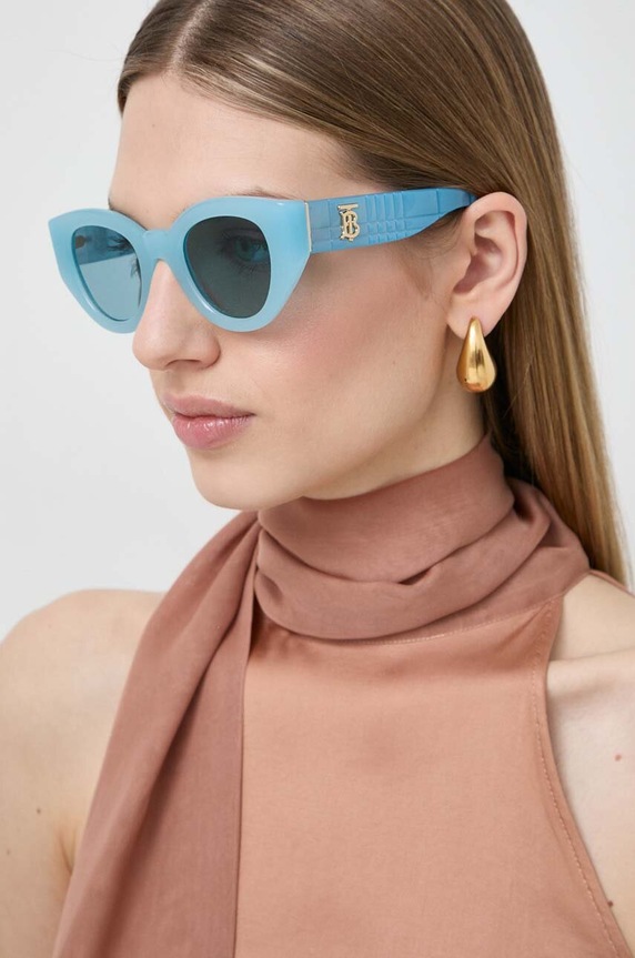 Burberry sunglasses cat-eye blue 0BE4390
