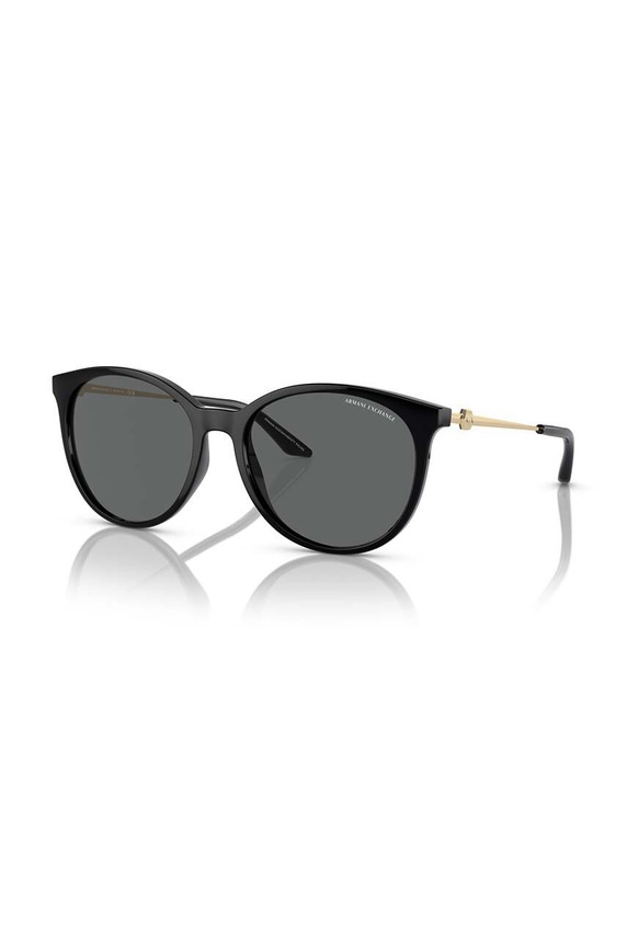 Armani Exchange okulary przeciwsłoneczne 0AX4140S czarny AA00