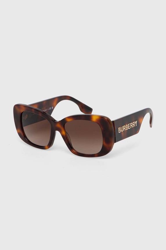 Burberry okulary przeciwsłoneczne 0BE4410 brązowy AA00