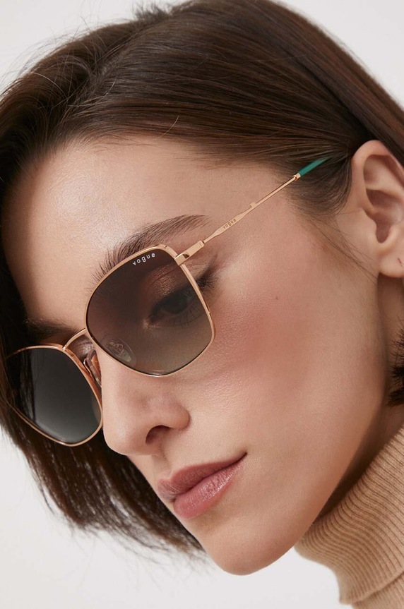 VOGUE okulary przeciwsłoneczne gradientowa brązowy 0VO4279S