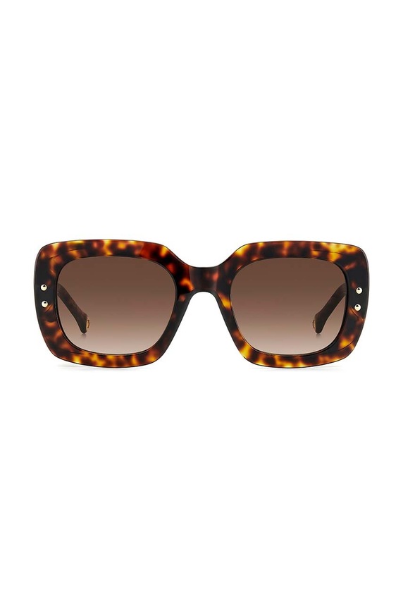 Carolina Herrera okulary przeciwsłoneczne damskie brązowy HER.0186/S