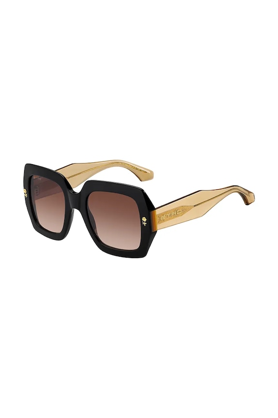 Etro okulary przeciwsłoneczne damskie ETRO.0011/S czarny AA00