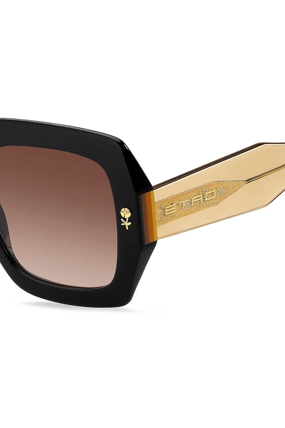 Etro okulary przeciwsłoneczne damskie ETRO.0011/S czarny