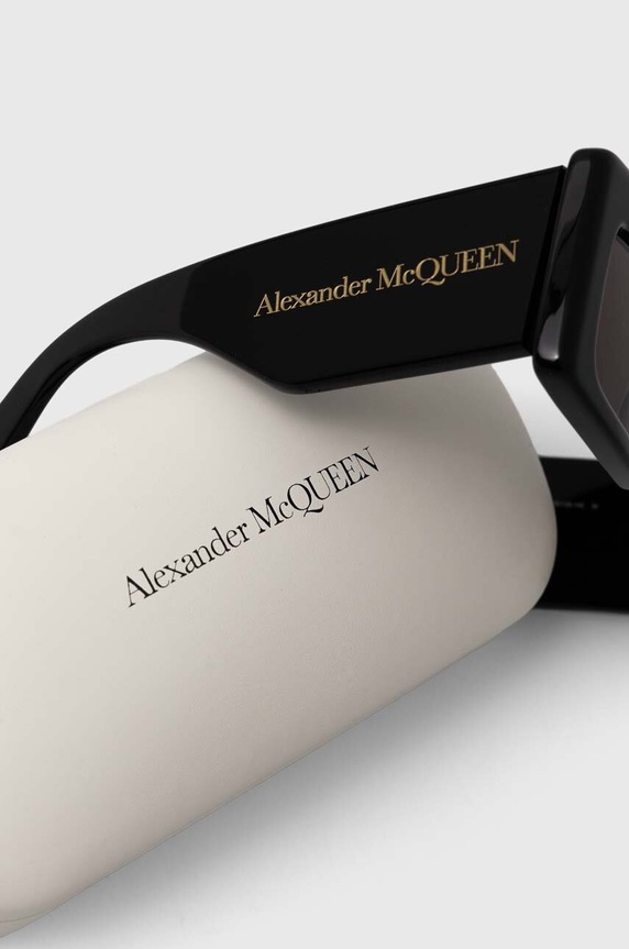 Γυαλιά ηλίου Alexander McQueen μαύρο AM0433S