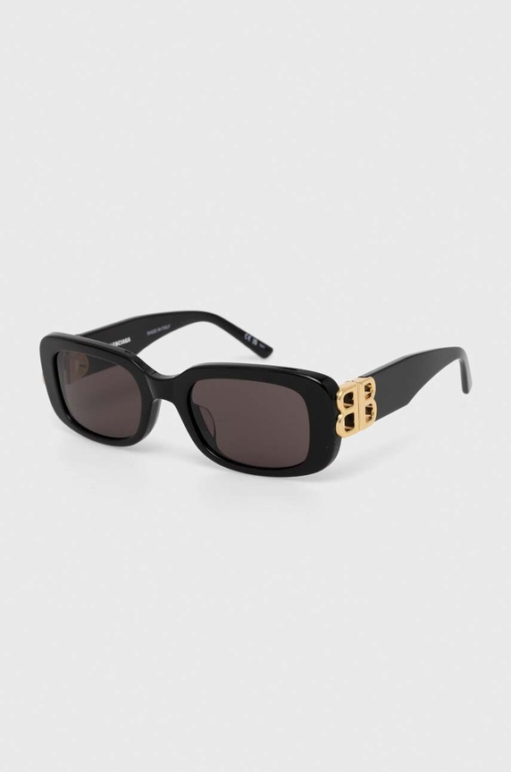 Balenciaga ochelari de soare BB0310SK negru AA00