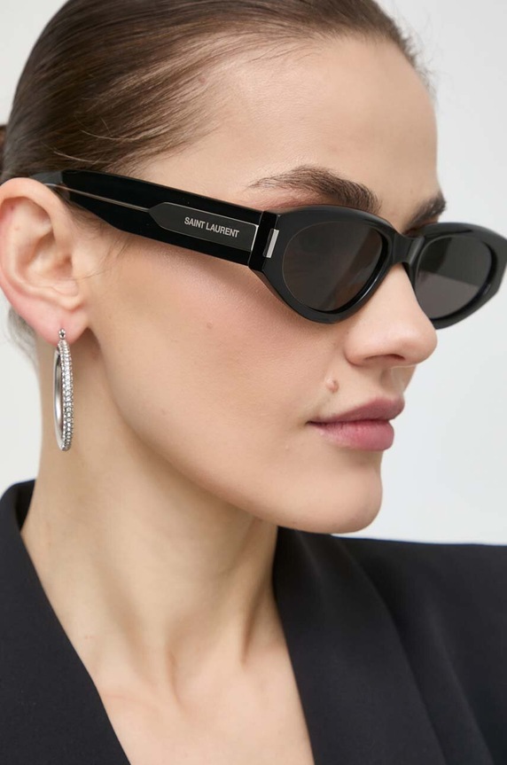 Saint Laurent okulary przeciwsłoneczne SL.618 czarny