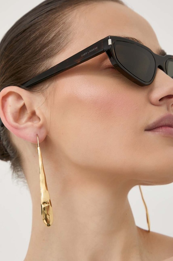 Sluneční brýle Saint Laurent SL.634.NOVA hnědá