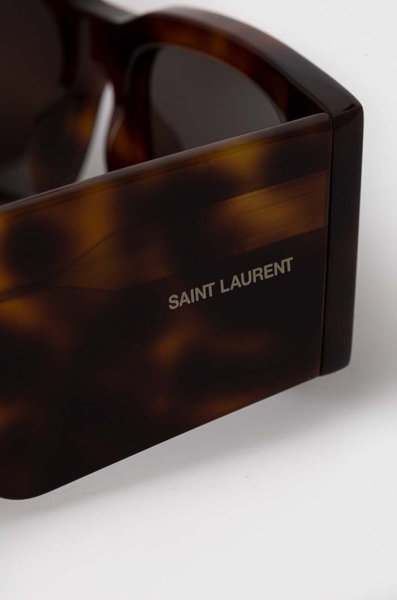 Sluneční brýle Saint Laurent SL.654 hnědá