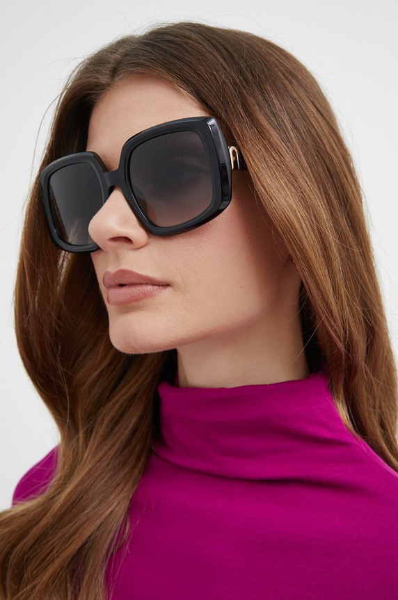 Sluneční brýle Furla gradientní černá SFU709.540700