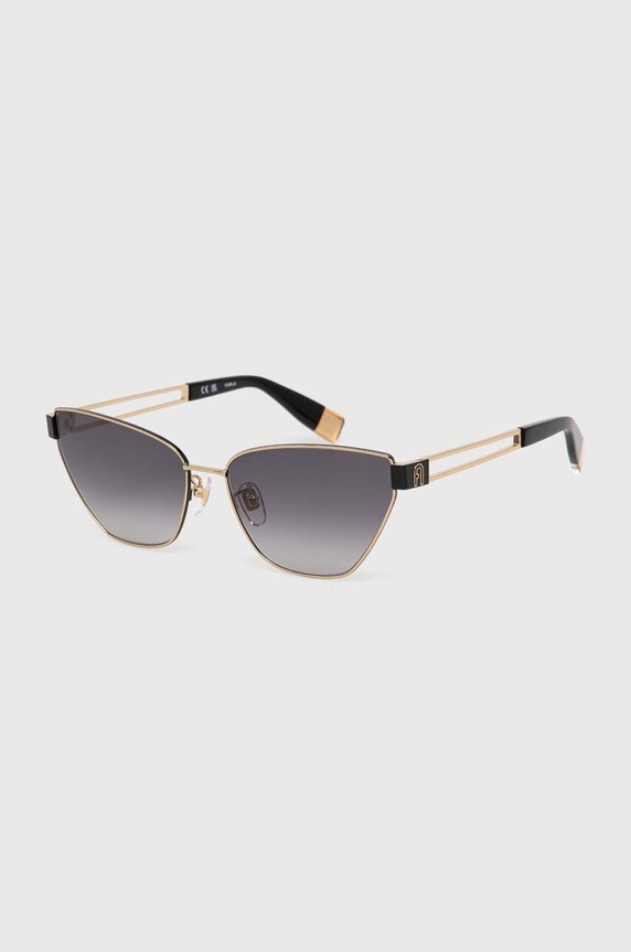 Furla okulary przeciwsłoneczne SFU717.600301 czarny AA00