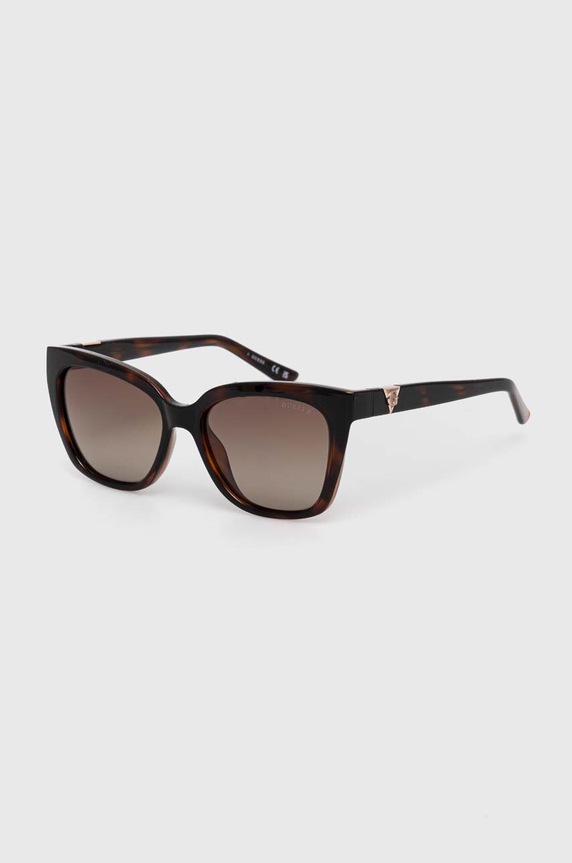 Guess okulary przeciwsłoneczne GU7878.5352H brązowy AA00