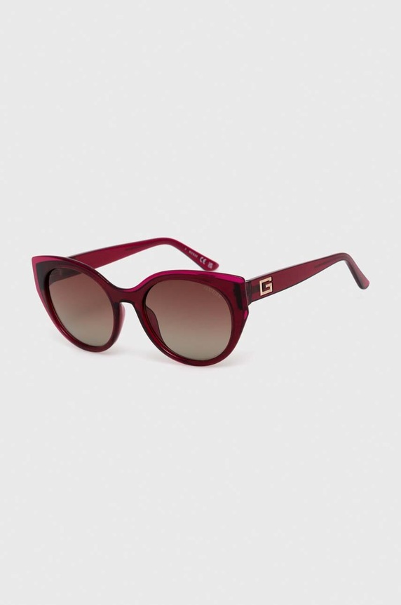 Guess okulary przeciwsłoneczne GU7909.5369T fioletowy AA00