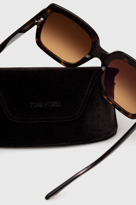 Sunčane naočale Tom Ford Kaya FT1082.5452F smeđa