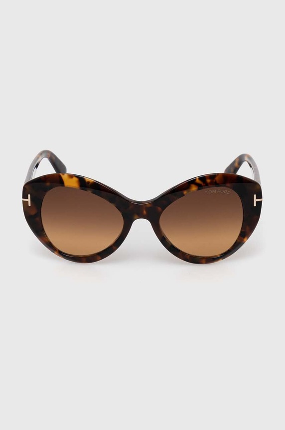 Dodatki Sončna očala Tom Ford FT1084.5252F rjava