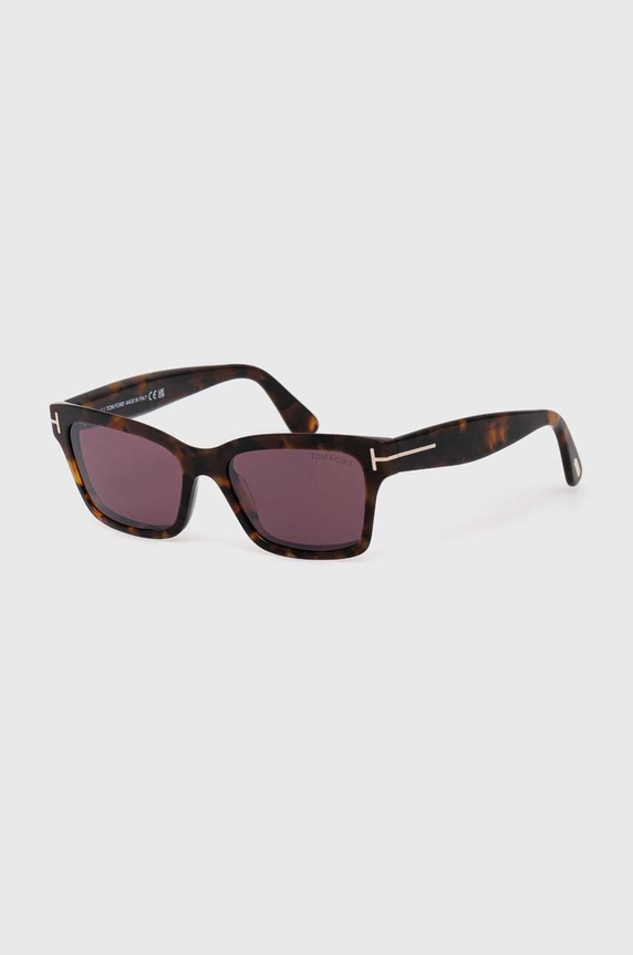 Sunčane naočale Tom Ford Mikel FT1085.5452U smeđa AA00