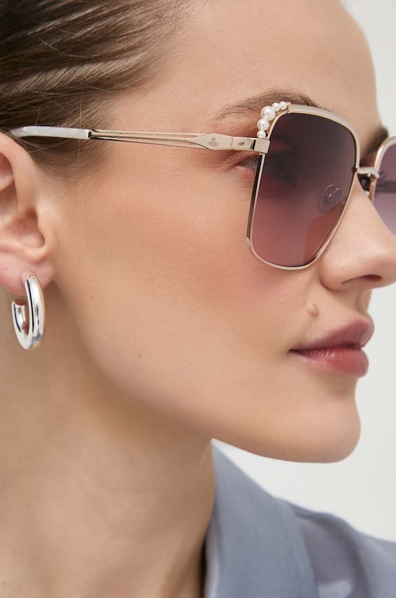 Γυαλιά ηλίου Vivienne Westwood VW702740256 μπεζ