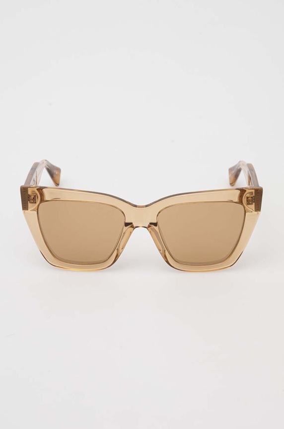 Akcesoria AllSaints okulary przeciwsłoneczne ALS500119154 beżowy